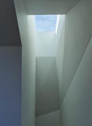 Fenlon Residence, stairwell and skylight, Eagle Rock, CA - Fenlon Architects