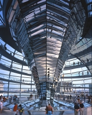 Reichstag Dome New German Parliament, Berlin, Germany - Foster + Partners