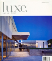 LUXE Interiors + Design - magazine cover